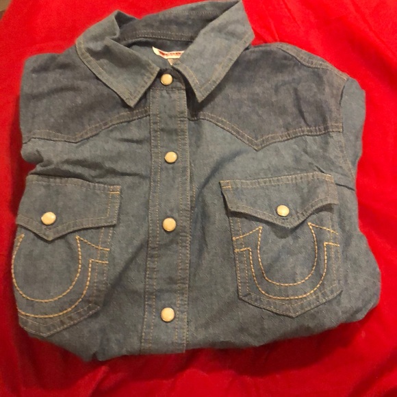 True Religion Tops - Long Jean True Religion Shirt